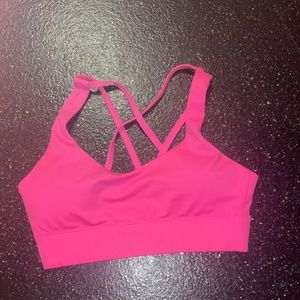 Zyia Hot pink strappy Lnt bra